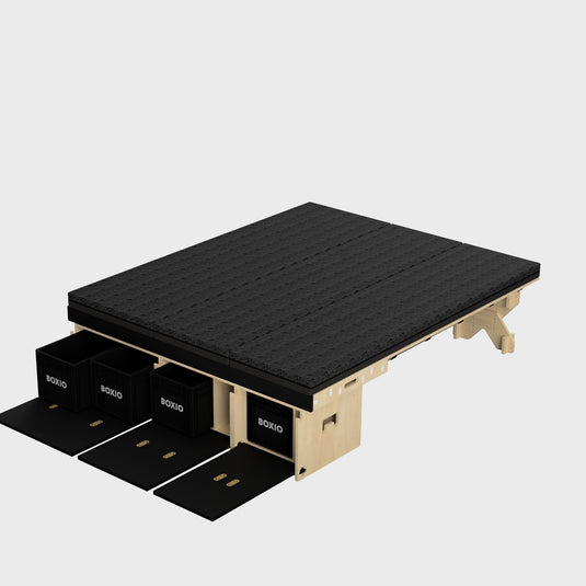 BOXIO RACK Bundle XL - Seitenansicht