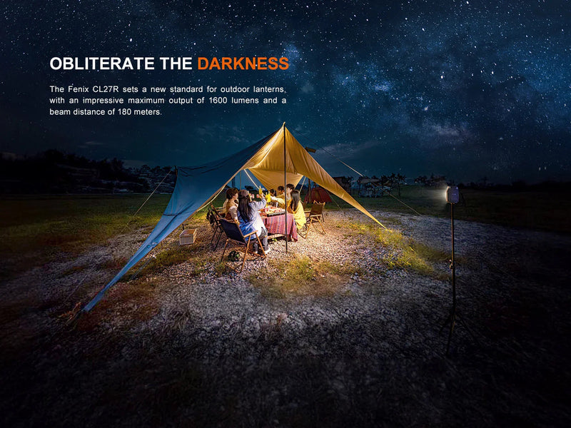 Laden Sie das Bild in Galerie -Viewer, Fenix CL27R multifunktionale Outdoor-Laterne mit Spot- &amp; Flutlicht, 1600 Lumen
