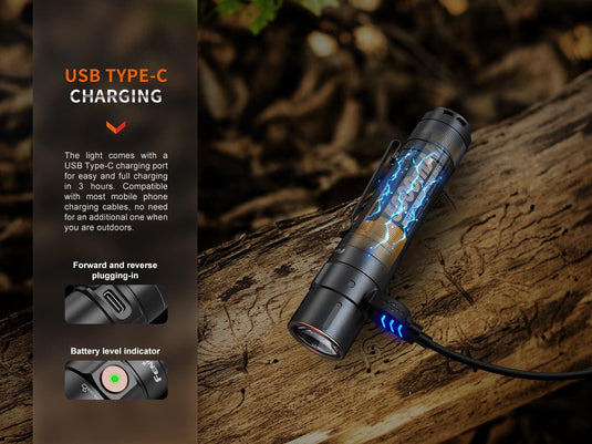Fenix E35R High-Performance EDC-Taschenlampe, 3100 Lumen