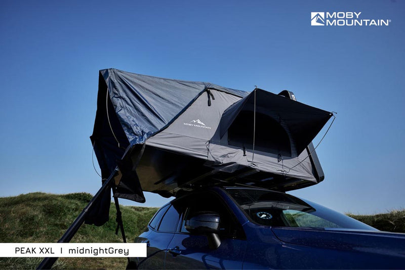 Laden Sie das Bild in Galerie -Viewer, Moby Mountain Dachzelt Peak XXL auf Autodach
