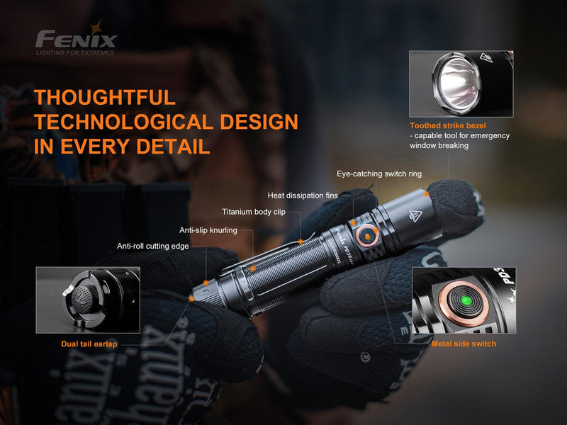 Laden Sie das Bild in Galerie -Viewer, Fenix PD35 V3.0 Neue Generation der taktischen Taschenlampe, 1700 Lumen
