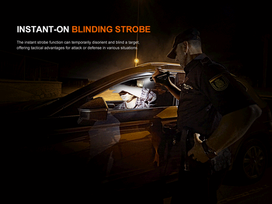 Fenix PD36R V2.0 Kompakte, wiederaufladbare taktische Taschenlampe, 1700 Lumen