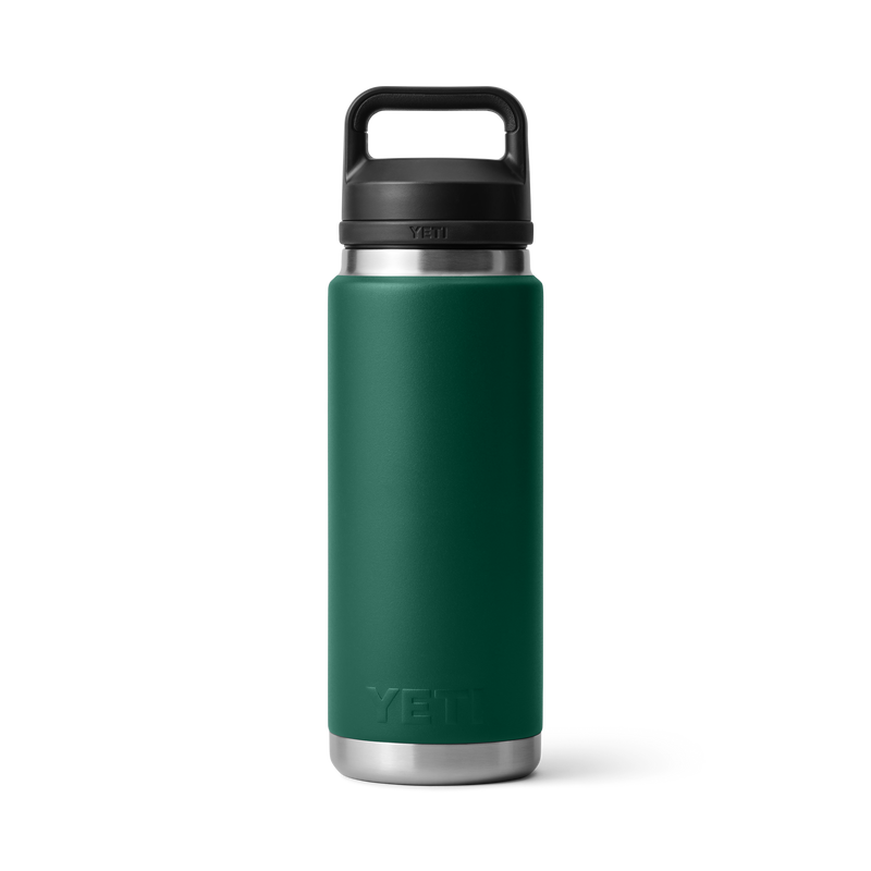 Laden Sie das Bild in Galerie -Viewer, YETI Rambler® 26 oz (769 ml) Flasche Mit Chug-Verschluss – Black Forest Green
