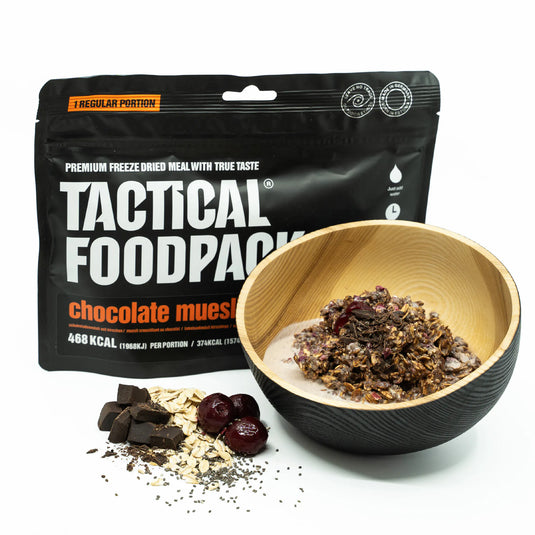 TACTICAL FOODPACK Chocolate Müsli with cherries 125g
