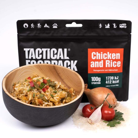 TACTICAL FOODPACK Reisgericht mit Hähnchen 100g