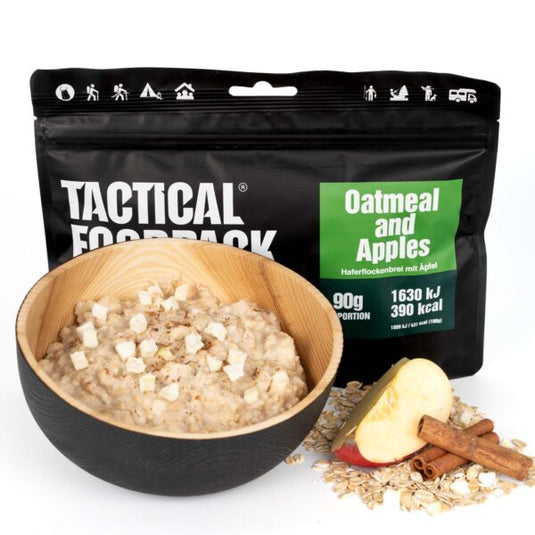 TACTICAL FOODPACK Haferflockenbrei mit Äpfeln 90g