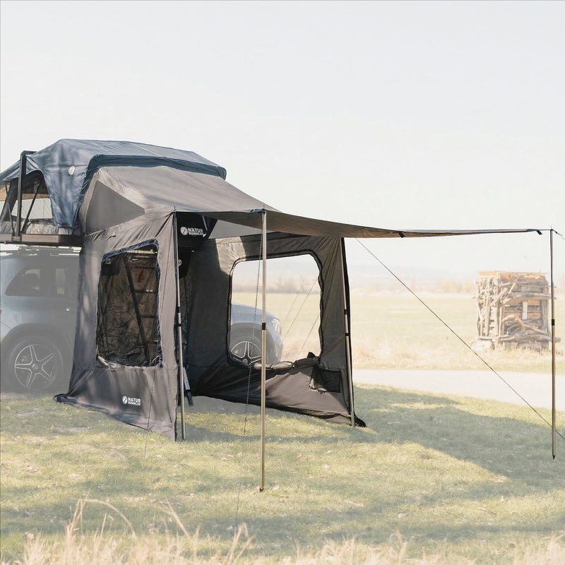 Laden Sie das Bild in Galerie -Viewer, Naturbummler Alu-Loft Comfort Bundle – Vorzelt + Topper zum Sparpreis
