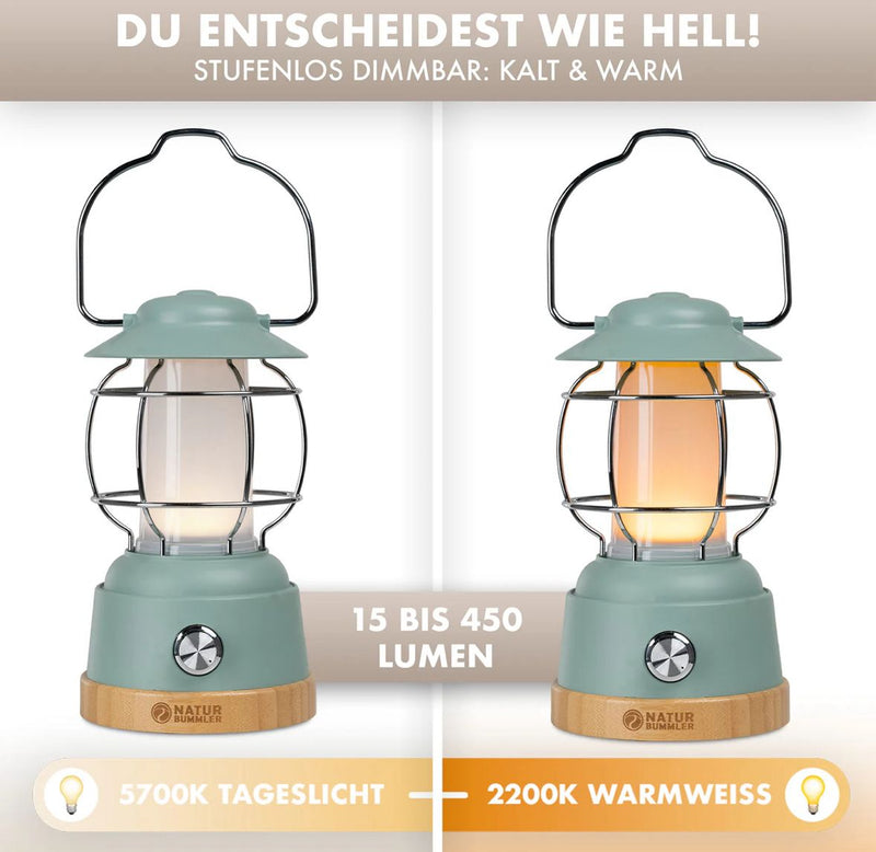 Laden Sie das Bild in Galerie -Viewer, Naturbummler Outdoor Camping Lampe
