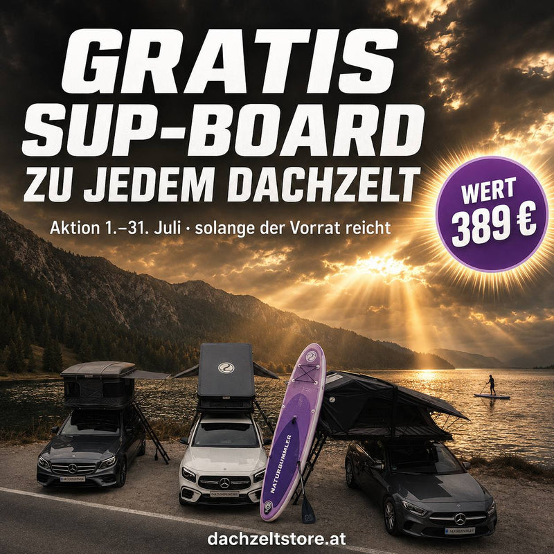 Laden Sie das Bild in Galerie -Viewer, Aktion: Gratis SUP-Board zu jedem Naturbummler Dachzelt - Juli 2026
