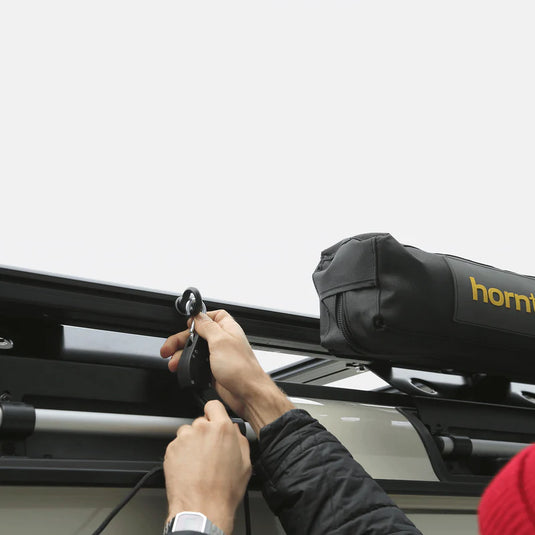 Horntools Freitragende 180 Grad Markise Horizon