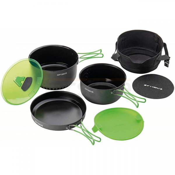 Laden Sie das Bild in Galerie -Viewer, Optimus Terra Camp 4 Pot Set
