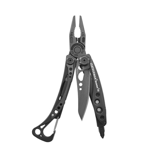 Leatherman Skeletool CX Onyx Multitool - geoeffnet
