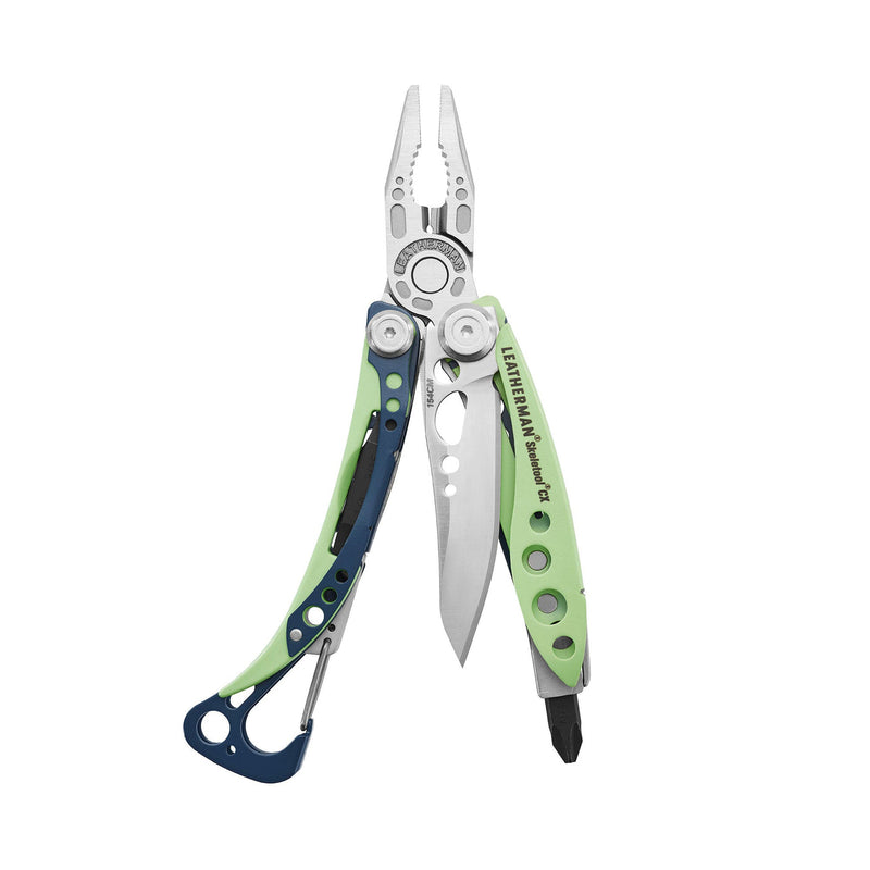Laden Sie das Bild in Galerie -Viewer, Leatherman Skeletool CX Verdant Multitool - geoeffnet
