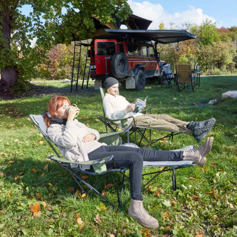 Laden Sie das Bild in Galerie -Viewer, Camping Stuhl CAMP LOUNGE
