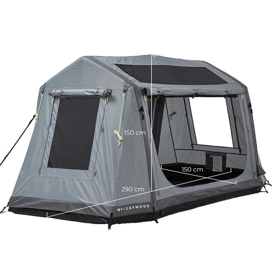 Freistehendes Campingzelt aufblasbar 140