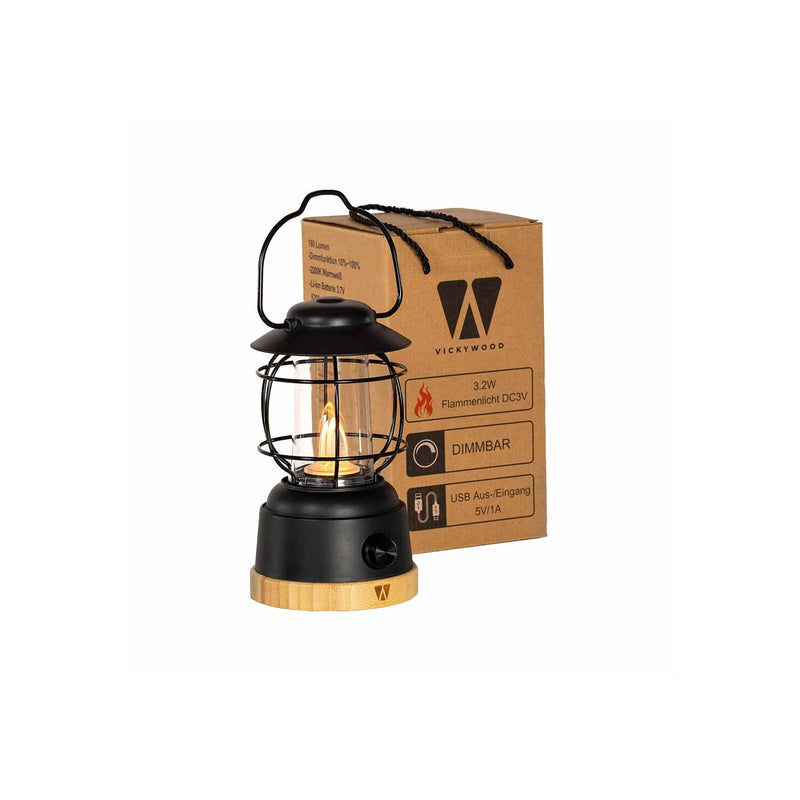 Laden Sie das Bild in Galerie -Viewer, WOODY Lantern Campinglampe
