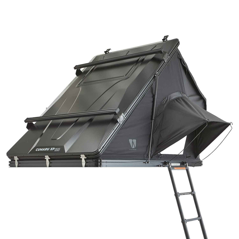 Laden Sie das Bild in Galerie -Viewer, Alu-Hartschalen-Dachzelt CUMARU XP 135 All Black
