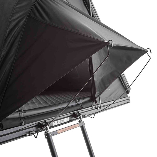 Alu-Hartschalen-Dachzelt CUMARU XP 135 All Black