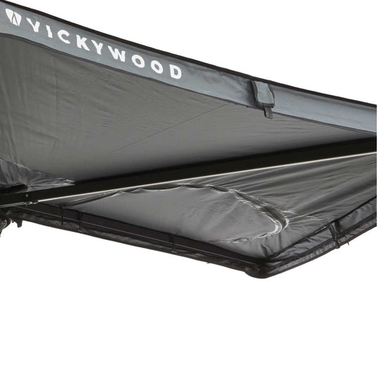 270° Markise LEAF freitragend grau