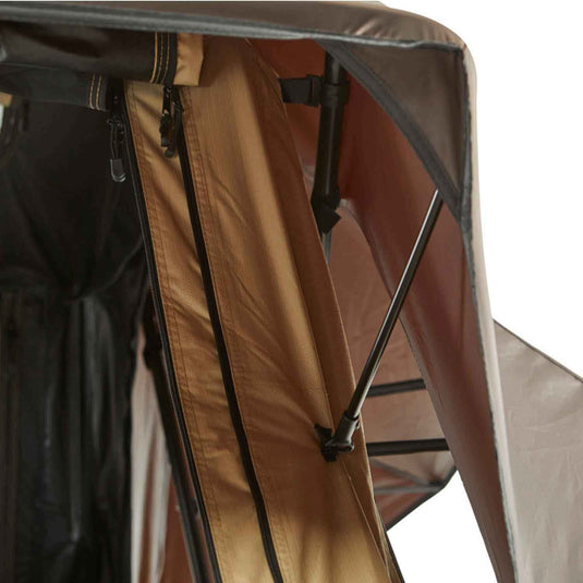 Leichtbau Dachzelt LITTLE BAMBOO 125 GEN. 2 coffee