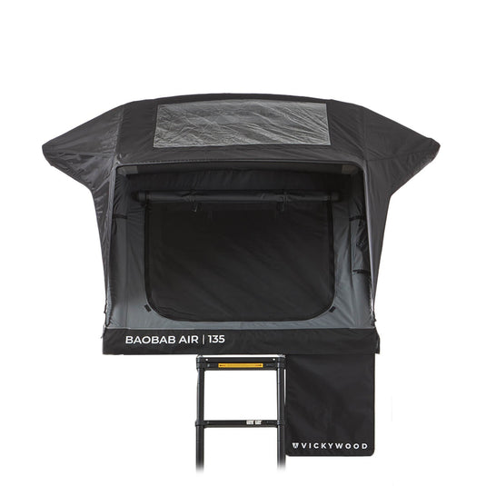 Aufblasbares Luft-Klappzelt BAOBAB AIR 135 grau